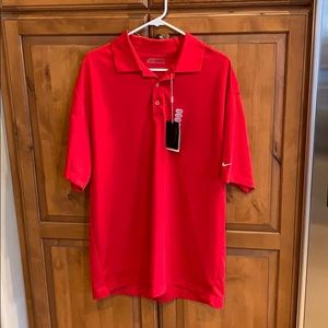 XL Men’s Red Nike golf shirt - New